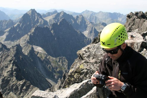 Tatry Wysokie, wycieczka na Gerlach (2655 m) z Doliny Wielickiej do Doliny Batyżowieckiej, 1 sierpnia 2015. Fot. Paweł Wroński